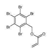 Poly(pentabromobenzyl acrylate) Structure