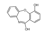 4-Hydroxydibenz[b,f][1,4]oxazepin-11(10H)-one结构式