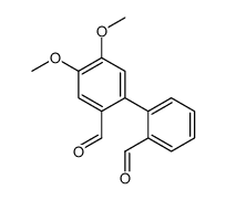 2-(2-formylphenyl)-4,5-dimethoxybenzaldehyde Structure