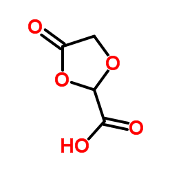 4-Oxo-1,3-dioxolane-2-carboxylic acid Structure