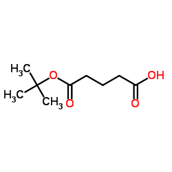 5-[(2-Methyl-2-propanyl)oxy]-5-oxopentanoic acid structure