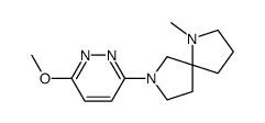 7-(6-methoxypyridazin-3-yl)-1-methyl-1,7-diazaspiro[4.4]nonane Structure