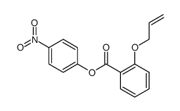 4-nitrophenyl 2-(allyloxy)benzoate Structure