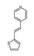 (E)-4-(2-(thiophen-2-yl)vinyl)pyridine Structure