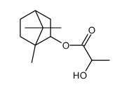 1,7,7-trimethylbicyclo[2.2.1]hept-2-yl lactate结构式