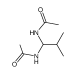 N,N'-diacetyl-isobutylidenediamine Structure