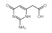 4-Pyrimidineaceticacid, 2-amino-1,6-dihydro-6-oxo- picture