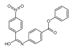 phenyl 4-[(4-nitrobenzoyl)amino]benzoate Structure