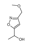 5-Isoxazolemethanol,3-(methoxymethyl)--alpha--methyl-(9CI) Structure