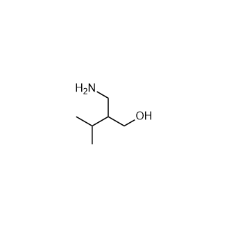 2-(Aminomethyl)-3-methylbutan-1-ol structure