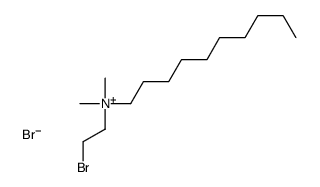 2-bromoethyl-decyl-dimethylazanium,bromide Structure