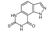 7-mercaptopyrazolo[3,4-f]quinazolin-9-one Structure