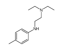 N',N'-diethyl-N-(4-methylphenyl)ethane-1,2-diamine Structure