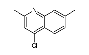 4-chloro-2,7-dimethylquinoline Structure