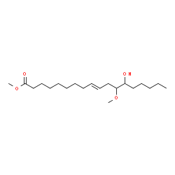 13-Hydroxy-12-methoxy-9-octadecenoic acid methyl ester picture