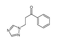 1-phenyl-3-(1,2,4-triazol-1-yl)propan-1-one Structure