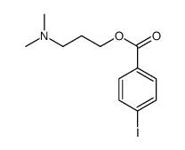 3-(dimethylamino)propyl 4-iodobenzoate Structure