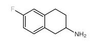 6-氟-1,2,3,4-四氢萘-2-胺结构式