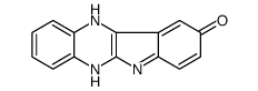 5,11-dihydroindolo[3,2-b]quinoxalin-9-one结构式