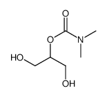 1,3-dihydroxypropan-2-yl N,N-dimethylcarbamate结构式