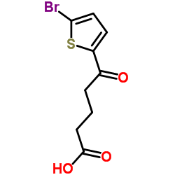 5-(5-BROMO-2-THIENYL)-5-OXOVALERIC ACID structure