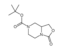 3-氧代四氢-1H-噁唑并[3,4-a]吡嗪-7(3H)-羧酸叔丁酯图片