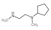 n'-cyclopentyl-n,n-dimethyl-ethane-1,2-diamine structure