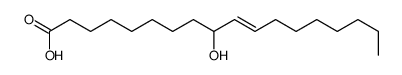 9-hydroxyoctadec-10-enoic acid Structure