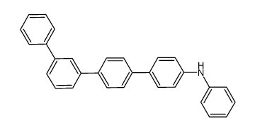 N-phenyl-[1,1':3',1'':4'',1'''-quaterphenyl]-4'''-amine Structure