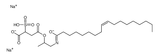 disodium (Z)-4-[1-methyl-2-[(1-oxooctadec-9-enyl)amino]ethyl] 2-sulphonatosuccinate picture