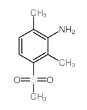 2,6-DIMETHYL-3-(METHYLSULFONYL)ANILINE Structure