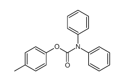 N,N-Diphenylcarbamic acid 4-methylphenyl ester结构式