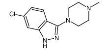 6-chloro-3-(4-methylpiperazin-1-yl)-1H-indazole Structure