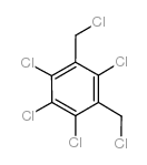 α,α',2,4,5,6-六氯间二甲苯结构式