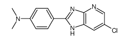 4-(6-chloro-1H-imidazo[4,5-b]pyridin-2-yl)-N,N-dimethylaniline Structure