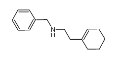 N-[2-(cyclohexen-1-yl)ethyl]phenylmethanamine Structure