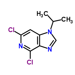 4,6-Dichloro-1-isopropyl-1H-imidazo[4,5-c]pyridine Structure