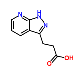 3-(1H-Pyrazolo[3,4-b]pyridin-3-yl)propanoic acid Structure