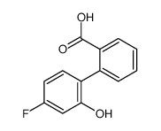 2-(4-fluoro-2-hydroxyphenyl)benzoic acid Structure