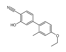 4-(4-ethoxy-2-methylphenyl)-2-hydroxybenzonitrile Structure