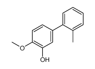 2-methoxy-5-(2-methylphenyl)phenol结构式