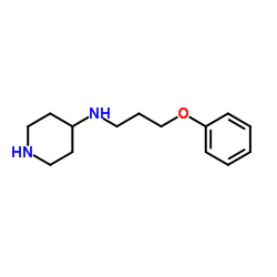 N-(3-Phenoxypropyl)-4-piperidinamine structure