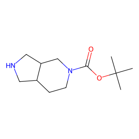 (3aR,7aR)-5-Boc-octahydro-pyrrolo[3,4-c]pyridine图片