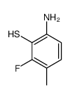 Benzenethiol, 6-amino-2-fluoro-3-methyl- (9CI) picture