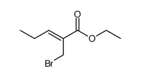 ethyl (Z)-2-(bromomethyl)pent-2-enoate Structure