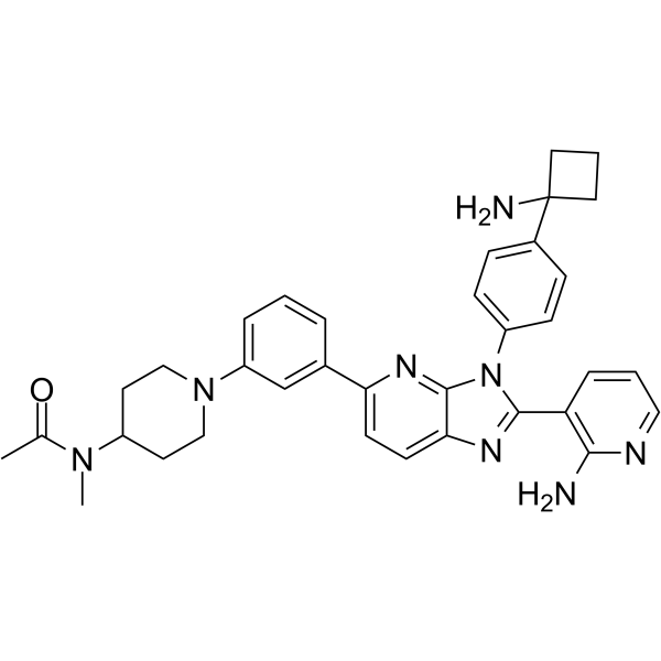 Vevorisertib structure