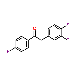 2-(3,4-Difluorophenyl)-1-(4-fluorophenyl)ethanone图片