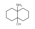 4a(2H)-Naphthalenol,8a-aminooctahydro-, trans-结构式