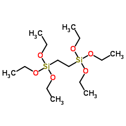 1,2-二(三乙氧基硅基)乙烷结构式