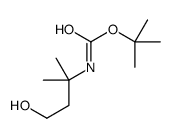 Carbamic acid, (3-hydroxy-1,1-dimethylpropyl)-, 1,1-dimethylethyl ester (9CI) structure